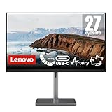 Lenovo L27m-30 | 27' Full HD Monitor | 1920x1080 | 75Hz | 250 nits | 4ms Reaktionszeit | HDMI | VGA | AMD FreeSync | integr. Kamera & Lautsprecher | höhenverstellbar | schwarz