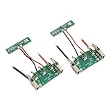 Gettimore PCB Ladeschutz Leiterplatte für Bosch 18V Li-Ion Akku BAT610 BAT609 BAT609G BAT618 BAT618G Ersatzteil, Grün 4,3 x 7,5 cm