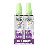 Garnier Fructis Lockenmethode mit 2 x Serumspray für lockiges Haar, definierte Locken und Wellen, Hyaluronsäure und Karité, vegane Formel, 150 ml + 150 ml