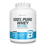 BioTechUSA 100% Pure Whey | Proteinpulver mit BCAA und Glutamin | Glutenfrei, Palmölfrei | 21g Protein pro Portion, 2.27 kg, Geschmacksneutral