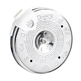 TOKIDNY Stimmgerät für Gitarren und Geigen Chromatischer Tonhöhenstimmer Tragbarer Instrumentenstimmer für Violine Ukulele Cello und Bass