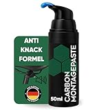 24SENDIT Carbon Montage Paste zur Fahrradpflege - sorgt für festen Halt von Sattelstütze, Lenker etc. egal ob Carbon oder Alu, schützt vor Beschädigung und Korrosion - Made in Germany