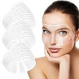 30 Stück Klar Gesicht Visier Kunststoff Face Schut Transparent Visier Gesichtsschutz,Dusche Gesicht Augenschutz für Makeup, Wimpernverlängerung, Augenkatarakt, Augenlid Blepharoplastik Nachsorge