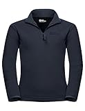 Jack Wolfskin Unisex Kinder Taunus Halfzip K Pullover, Night Blue, 140