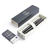 Tintenroller (F) & Füllfederhalter (F) Parker IM Professionals | Monochrome Bronze | + Packung blaue Quink-Tinte