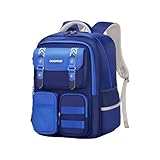 Schulranzen Jungen 1. Klasse, Kindergartenrucksack Mädchen, Wolke Entlastungs-Schulranzen 1-6 Klasse große Kapazität Mehrfachfächer Unisex für 5-10 Jahre Mädchen