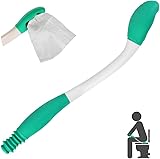 Wc-Hilfsmittel,Toilettenhilfen zum Abwischen des Gesäßes Hilfsmittel Easy Wipe Afterreiniger Mobile Toilettenhilfsmittel Easywipe Abwischhilfe Aidapt nach Stuhlgang für Toilettenhygiene Behinderte