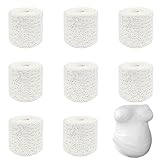 Gipsbinden für Gipsabdruck Babybauch,8pcs Gipsbinden Set,Gips Abdruck Binden,Gipsrollen,Gipsbinde Rolle Abdruck Verband zum Basteln und Modellieren