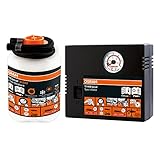 OSRAM TYREseal Kit, Reifendichtmittel 450 ml und analoger Reifenkompressor, Reifenreparatur Set, Reparatur in 10 Minuten