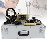 VNATWGOO Tragbares Wasserlecksensor-Set FüR Die SanitäRinspektion Im Innen- Und AußEnbereich, Rohrleckdetektor KopfhöRer Mit GeräUschunterdrüCkung