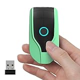 NADAMOO Kabelloser Mini-Barcode-Scanner, 1D-Barcodeleser, kompatibel mit Bluetooth, 2,4 G kabellose und USB-verkabelte Verbindung, tragbarer Barcodeleser für Inventar, Bibliothek, Supermarkt