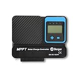 BERGER MPPT-Solarladeregler SX PRO | Laderegler Solar 12 V / 24 V | Kompatibel mit LiFePO4, AGM & Gel-Batterien | Hoher Energieertrag für Solarpanel Camping Solartasche (30 A)