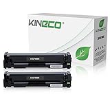 Kineco 2 Toner kompatibel mit HP CF400X Laserjet Pro MFP M277dw, Laserjet Pro MFP M277n, Laserjet Pro MFP M274n, Laserjet Pro M252dw, Laserjet Pro M250 Series - 201X - Schwarz je 2.800 Seiten