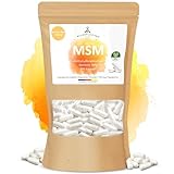 MICROFLORANA® MSM Kapseln – 400 Stück – 480 mg reines MSM je Kapsel – Hochdosiert & vegan – Methylsulfonylmethan – Ohne Zusatzstoffe – Schwefel Kapseln - Verkapselt in Deutschland