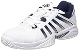 K-Swiss Herren Receiver V Tennisschuh, White/Peacoat/Silver, 42.5 EU