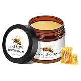 Rindertalg Honig Balsam, Talg & Honig Hautcreme, 100g Natürliche Talg & Rindertalg Creme, Rindfleisch Balsam Für Die Hautpflege Von Gesicht Und Körper