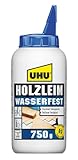 UHU Holzleim WASSERFEST, Flasche 750g