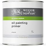 Winsor & Newton 3053808 Ölmalmittel Ölgrundierung, perfekte Grundierung für die Malerei mit Ölfarben, alterungsbeständig, matt - 1 Liter Kanister