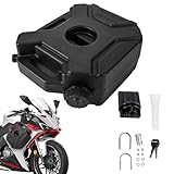 Besreey Motorrad Öltank | 5L Öltank | Für Abenteuer Motorradfahrer Außenbereich Fahrt Flüssigkeitsbehälter