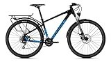 Ghost Kato EQ 27.5R Mountain Bike 2022 (M/44cm, Black/Bright Blue - Matt)
