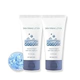 Straffende Körperlotion, Skin Firming Lotion, Sommerleichte Textur für Feuchtigkeit & Zartheit, Nicht Klebende Formel mit Schnellem Einzug für Tägliche Pflege, Angenehmes Dufterlebnis (2pc, 60g)