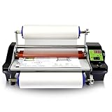 YXYLJOZ 13,7 'Laminiermaschine, Heiß- und Kaltrollen-Laminiergerät mit Vier Walzen, thermische Laminiermaschine, für EIN- / beidseitiges A3 / A4-Papier