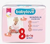 babylove Windeln Premium Gr. 8 18+ kg, 28 Stück