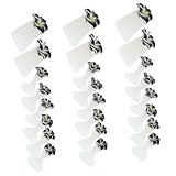 FOMIYES 3 Sätze Silikon Zehentrenner für Frauen Wiederverwendbar Flexibel und Komfortabel für Nagellack Maniküre und Pediküre Einfach zu Reinigen Vielseitig für Salon und Zuhause Geeignet