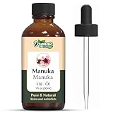Organic Zing Manuka (Leptospermum scoparium) Oil | Pure & Natural Oil for Skin care. Hair care, Aroma & Diffusers - 30ml/1.01fl oz