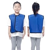 TYBGAU Boutique UK 0,5 mmPb medizinische Bleikleidung für Kinder, zahnärztliche Röntgenschutzkleidung, Halsanzugschürze vor nuklearer Strahlung