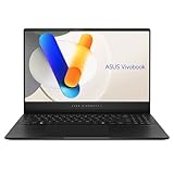 ASUS Vivobook S 15 OLED Laptop | 15,6' 2,8k WQHD+ 120Hz/0,2ms 16:9 OLED Display | Intel Core Ultra 7 155H | 32 GB RAM | 1 TB SSD | Intel Arc | Windows 11 | QWERTZ Tastatur | Neutral Black 155