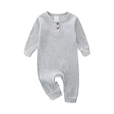 KIDDLETOWN Baby Schlafanzug, Baby Schlafstrampler, Baby Pyjam, Strampler Neugeborene, Babyschlafanzug Baumwolle, Schlafanzug, Pyjamas Langarm Strampler Schlafoverall für Mädchen und Jungen