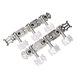 ZoraYorce Ersatzteile Mechaniken für klassische Gitarre, Stimmgerät, einfache Installation, Zubehör für Musikinstrumente, Stimmwirbel für Gitarrensaiten