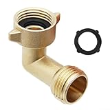 Messing Winkel Einstellbare Schnittstelle Gartenschlauch 90 Grad Winkelverbinder Winkel Einstellbar Messing Gartenschlauch Biegeverbinder Garten Outdoor Schlauch Wasserhahn Adapter