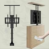 QICBYING Verstellbare TV-Halterung - Für Motorisierten TV-Ständer Von 42-70 Zoll, Elektrischer Teleskop-TV-Lift Mit Automatischer Anhebung, Kann In Einem Schrank Versteckt Werden