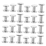 Ciieeo 1Satz Scrapbook Bindungsschrauben Teilig Rostfreie Für Kreative Projekte Zubehör Für Fotoalben DIY Arbeiten