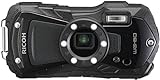 Ricoh WG-80 Schwarz Wasserdichte Digitalkamera - stoßsicher frostsicher drucksicher 03122