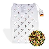 Multi-Mix Koifutter 6mm (15kg) - Der 4 Sorten Futtermix für Koi und Teichfische für ausgewogene Fisch-Ernährung mit Lachsöl, Spirulina, Astaxanthin und Wheatgerm