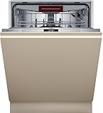 NEFF S197TCX00E, N 70, Smarter Geschirrspüler Vollintegriert, 60cm, 6 Programme für mehr Komfort, Zeolith-Trocknung, höhenverstellbare Oberkorb, EmotionLight, TimeLight, Made in Germany