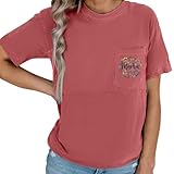 Generisch 2025, lässig, bequem, Stilloberteil mit Reißverschluss für stillende Mütter Still Pyjama Damen Winter (Brick Red, L)