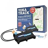 YUKAtrack easyWire 4G GPS Tracker für Auto, Motorrad, LKW, Wohnwagen, SIM-Karte und EU-Datenflat, LIVE-Ortung per App, Fahrtenbuch, Komplettset: Kein ABO, ohne Vertrag, Sofort einsatzbereit