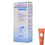 Aldiamed Mundspray 1x 50 ml I Speichelergänzung I zur Befeuchtung und Behandlung bei Mundtrockenheit I für unterwegs I milder Geschmack I Spar-Set plus Pharma Perle give-away