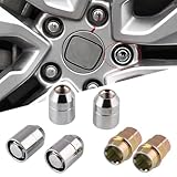 4Pcs M12x1.5 Radmutter Öse aus legiertem Stahl Diebstahlsicherung Universal für Auto