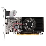 LLHCF GT610 Grafikkarte, 1 GB, 64 Bit, Spiel-Grafikkarte, PCIE X16, professionelle Desktop-Computer-Grafikkarte für Gaming-PC
