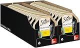 Sheba Selection in Sauce – Katzenfutter mit Hähnchenhäppchen in Sauce für ausgewachsene Katzen – 22 x 85g Katzennahrung