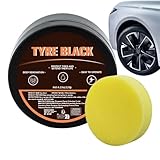 Generisch Wartungs- und Beschichtungspaste - Wartungs- und Reifenbeschichtungspaste | Brillant für Autoreifen | Auto Reifenwachs | Reifenreifenbeschichtungswachs