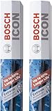 Bosch 20A20B ICON Beam Wischerblätter – Fahrer- und Beifahrerseite – Set mit 2 Blättern (20A & 20B)