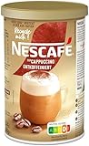 NESCAFÉ GOLD Typ Cappuccino Entkoffeiniert, Getränkepulver aus entkoffeiniertem löslichem Bohnenkaffee, vollmundig & aromatisch, koffeinfrei, 1er Pack (1 x 250g)