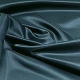 TOLKO Glanz Satin Stoff Meterware | Modestoff Dekostoff Gardinenstoff | 150cm breit | Vorhangstoff Hochzeitsstoff Kostümstoff Satinstoffe zum Nähen Dekorieren Basteln Patchwork Nähstoffe Stoffe