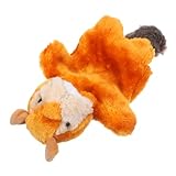 VANZACK Handpuppe Aus Plüsch Kreatives Eltern Junge Mädchen Realistische Gefüllte Marionette Für Rollenspiele Und Lernaktivitäten Braune Farbe